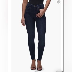 Good American Good Legs Skinny Jeans - Dark Indigo Wash - SZ 6